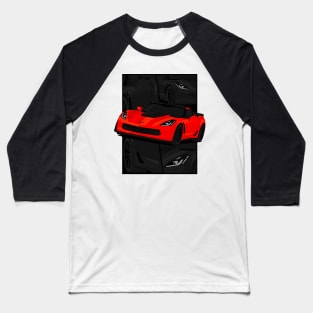 Z06 RED Baseball T-Shirt